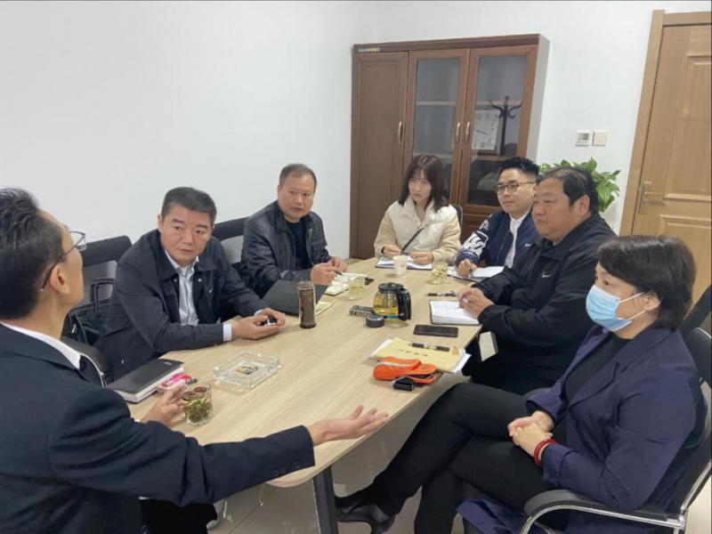 筑牢安全防線，沖刺年度目標--集團公司領導到泰弘公司、榮弘公司 檢查指導工作